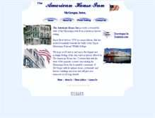 Tablet Screenshot of americanhouseinn.com